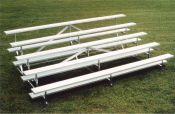 Gradins extérieurs en aluminium 12 pieds (3.65m) - 2 rangés