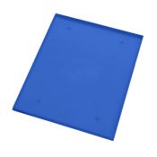 Fond de vestiaire/casier en plastique 10po x 18po bleu