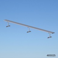 Banc de joueur aluminium 15 pieds sans dossier