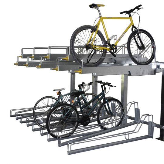 Support à vélos mural étagé 4 places Bike Boost-Storage de Madrax