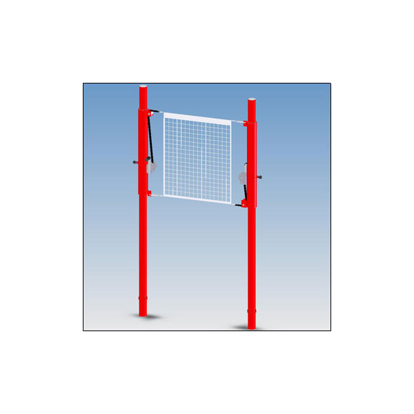 Poteaux de Volley-ball intérieur en aluminium 3–½